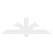 Ekena Millwork Redmond Architectural Grade PVC Gable Bracket, 72"W x 24"H x 2"D x 6"F, 8/12 Pitch GBP072X24X0206RED00 - alternate 3